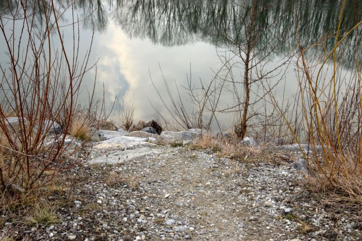 Reflections. The River Told Me About It. River Lech, Augsburg, Germany. 2018. © Trashbus ǀ Renata Britvec
