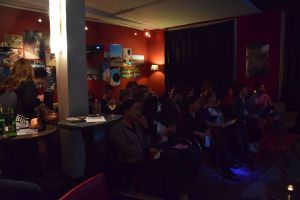 Trashbus ǀ Renata Britvec: "Summer is a Ghost from the Past". Opening Sept 28th, 2018 @ Sputnik Kino Berlin. Foto: Jürgen Fehrmann