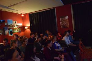 Trashbus ǀ Renata Britvec: "Summer is a Ghost from the Past". Opening Sept 28th, 2018 @ Sputnik Kino Berlin. Foto: Jürgen Fehrmann