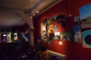 Trashbus ǀ Renata Britvec: "Summer is a Ghost from the Past". Opening Sept 28th, 2018 @ Sputnik Kino Berlin. Foto: Jürgen Fehrmann