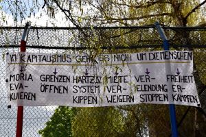 Capitalism Is not about Humans. Left Behind. Berlin, 2020. © Trashbus ǀ Renata Britvec