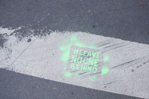 Leave No One Behind. Left Behind. Berlin, 2020. © Trashbus ǀ Renata Britvec